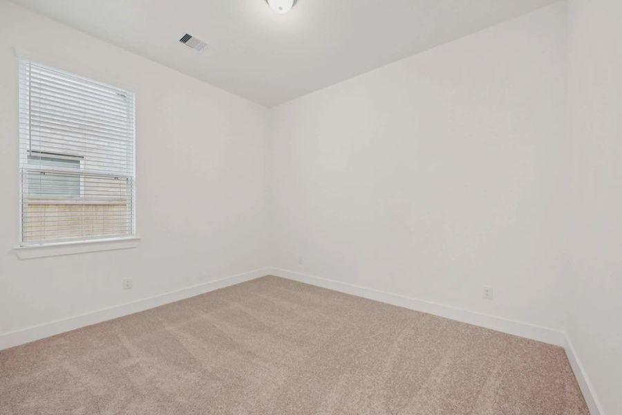 Representative unfurnished interior of a home built from the Lauren by Chesmar Homes in University Heights, McKinney (Image 16). Representative unfurnished interior of a home built from the Lauren by Chesmar Homes in University Heights, McKinney (Image 16).