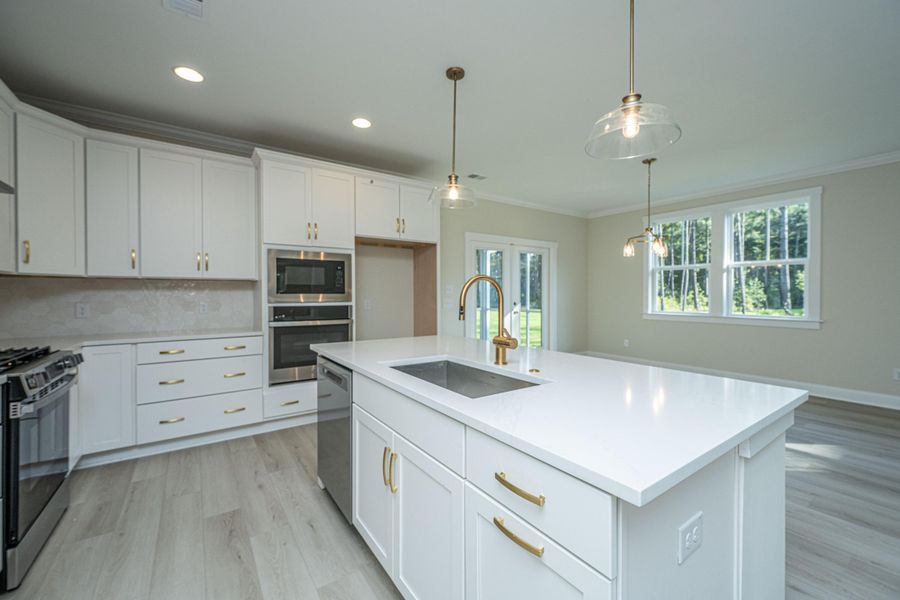 Furnished interior view inside a new home in , Awendaw (Image 6).