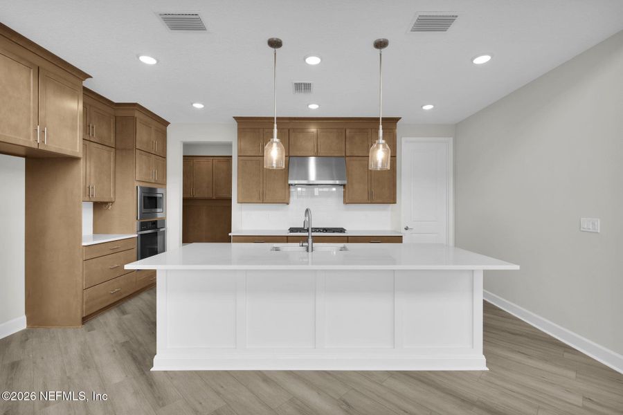 Furnished interior view inside a new home in Seabrook Village at Seabrook, Nocatee (Image 18).