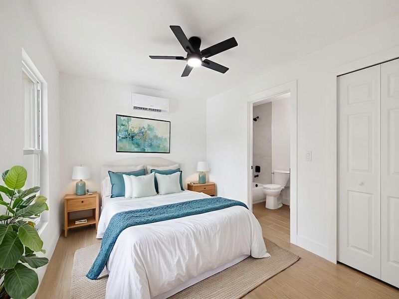 Furnished interior view inside a new home in , Vero Beach (Image 9). Furnished interior view inside a new home in , Vero Beach (Image 9).