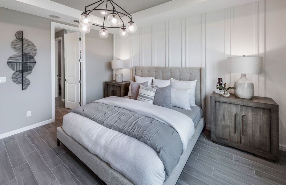 Spacious owner's suite