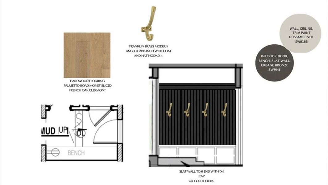 Sample of building materials used in homes in Aster, Roswell (Image 17).