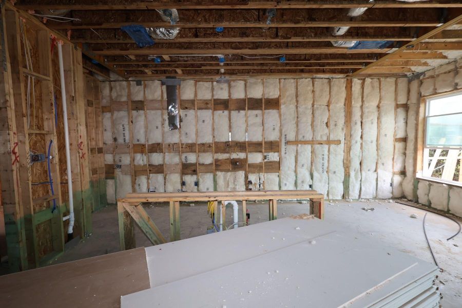 In-progress construction of a new home in Retreat at Oak Park, Houston, TX (Image 14).