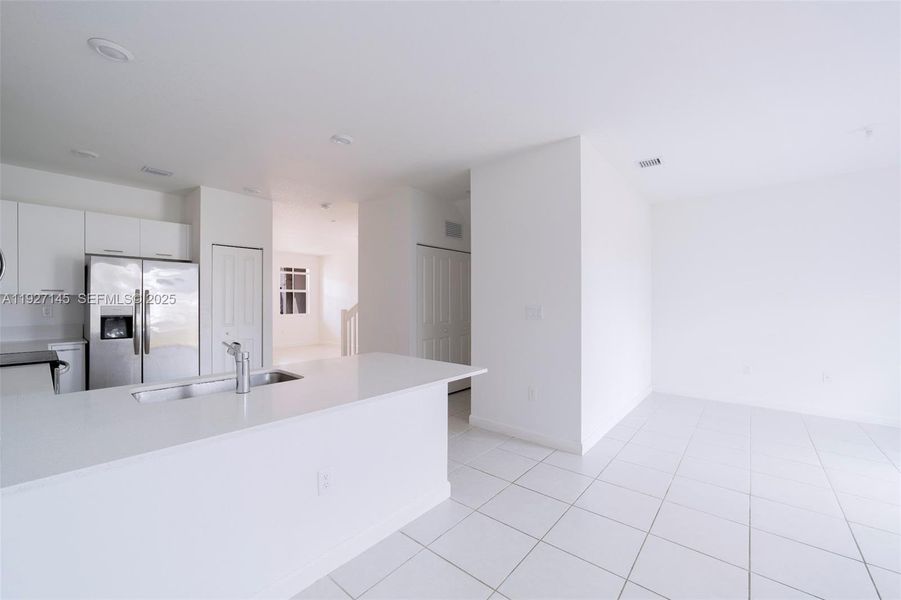 Furnished interior view inside a new home in , Miami (Image 8). Furnished interior view inside a new home in , Miami (Image 8).