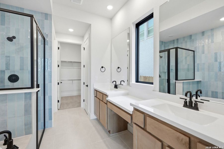 Furnished interior view inside a new home in VIDA, San Antonio (Image 13).