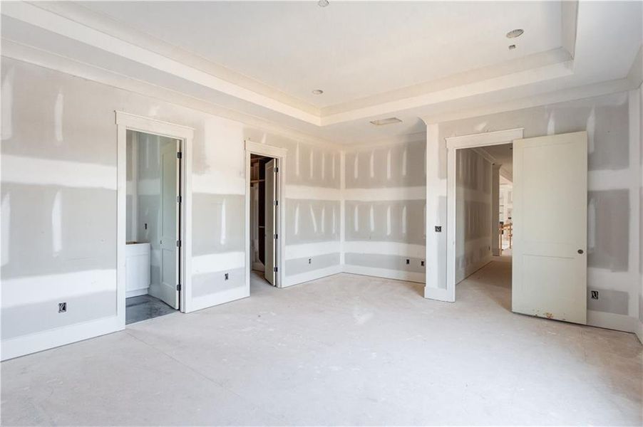 In-progress construction of a new home in , Buford, GA (Image 34).