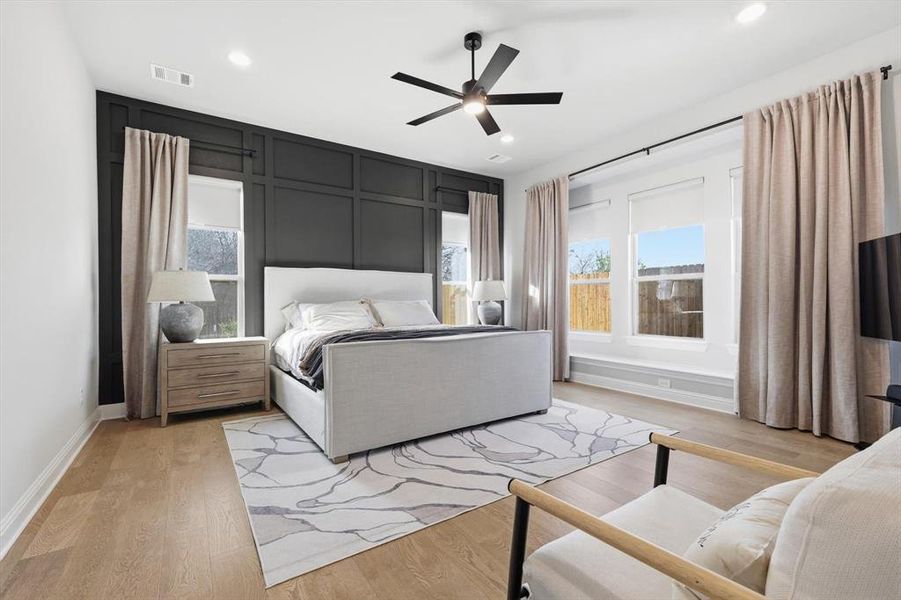 Furnished interior view inside a new home in , Midlothian (Image 6).