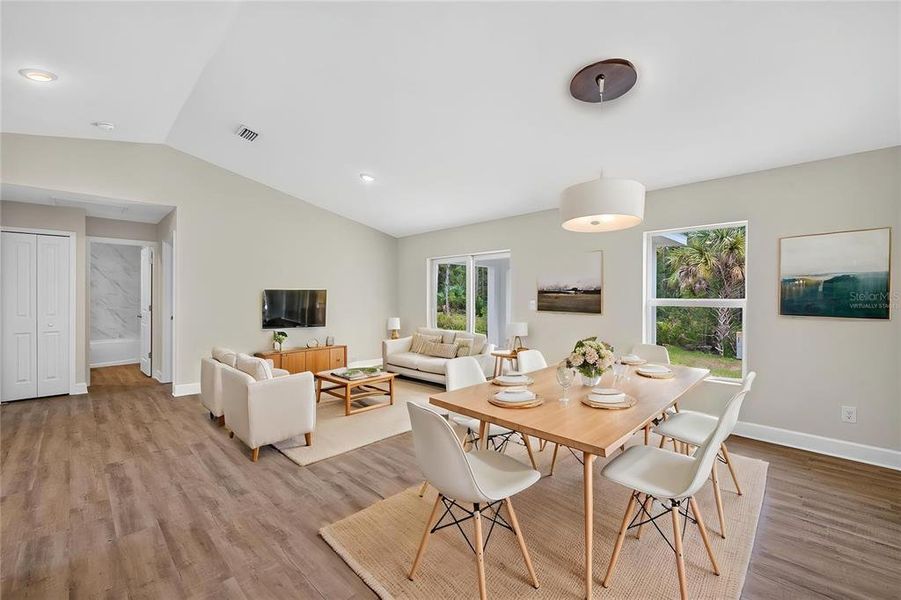 Furnished interior view inside a new home in , Port Charlotte (Image 3).