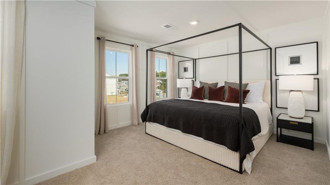 Furnished interior view inside a new home in Mableton Station, Mableton (Image 24).