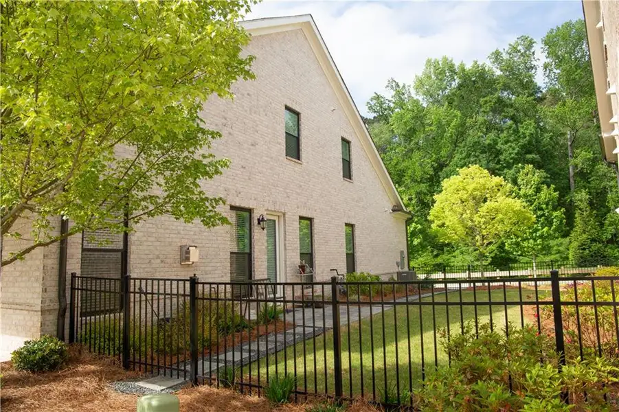 Exterior details and patio area of a home in , Peachtree Corners (Image 4).