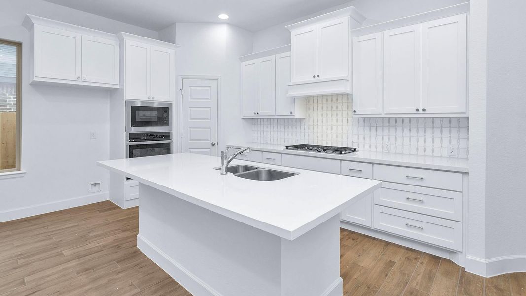 Furnished interior view inside a new home in Woodhavyn 40', Magnolia (Image 7).