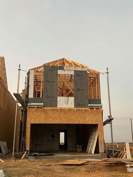 In-progress construction of a new home in Jubilee, Hockley, TX (Image 11).