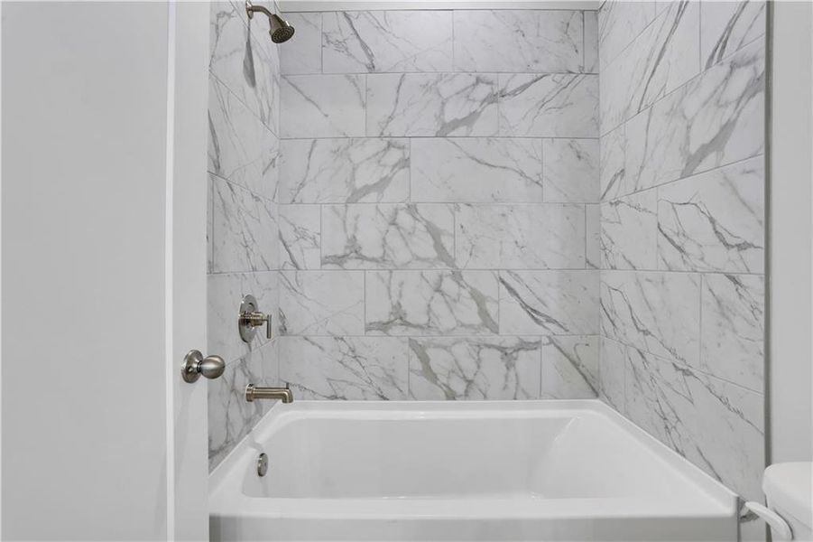 Close-up of interior finishes inside a home in The Paddocks at Doc Hughes, Buford (Image 13).