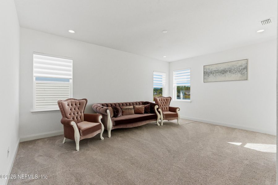 Furnished interior view inside a new home in Middlebourne, St. Johns (Image 39).