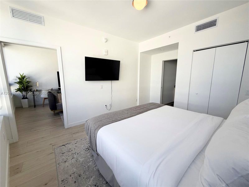 Furnished interior view inside a new home in , Miami (Image 12). Furnished interior view inside a new home in , Miami (Image 12).