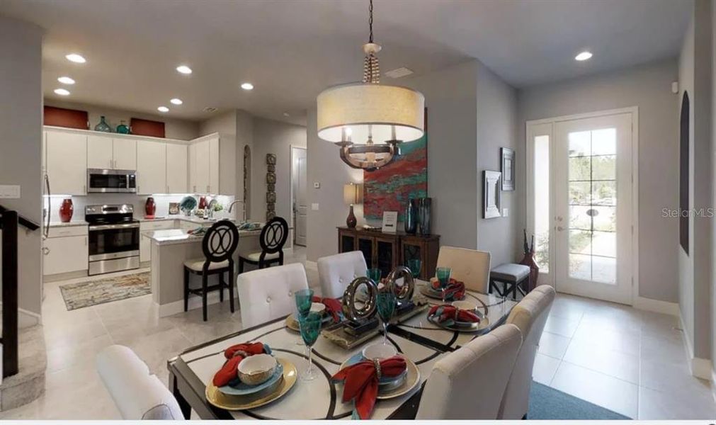 Furnished interior view inside a new home in Westlake Townhomes, Ormond Beach (Image 12).