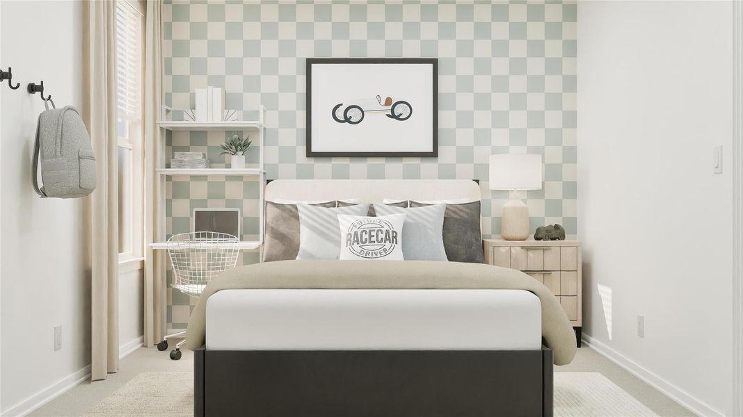 Furnished interior view inside a new home in Cotton Brook, Hutto (Image 35). Furnished interior view inside a new home in Cotton Brook, Hutto (Image 35).