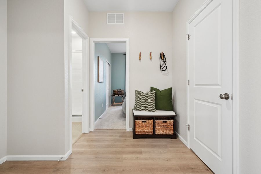 Representative furnished interior of a home built from the Summit by Taylor Morrison in Sugar Creek Alpine, Loveland (Image 19).