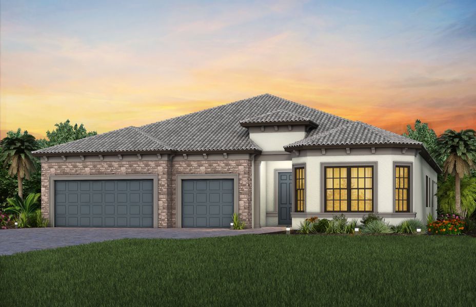 Exterior FM3 with optional stone Exterior FM3 with optional stone