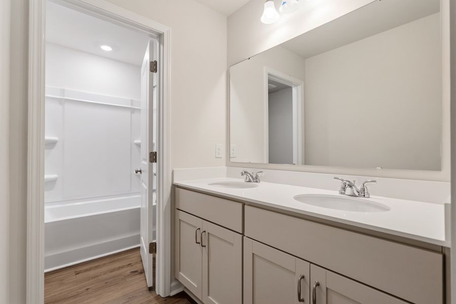 Furnished interior view inside a new home in Mayfair Village, Spartanburg (Image 11).
