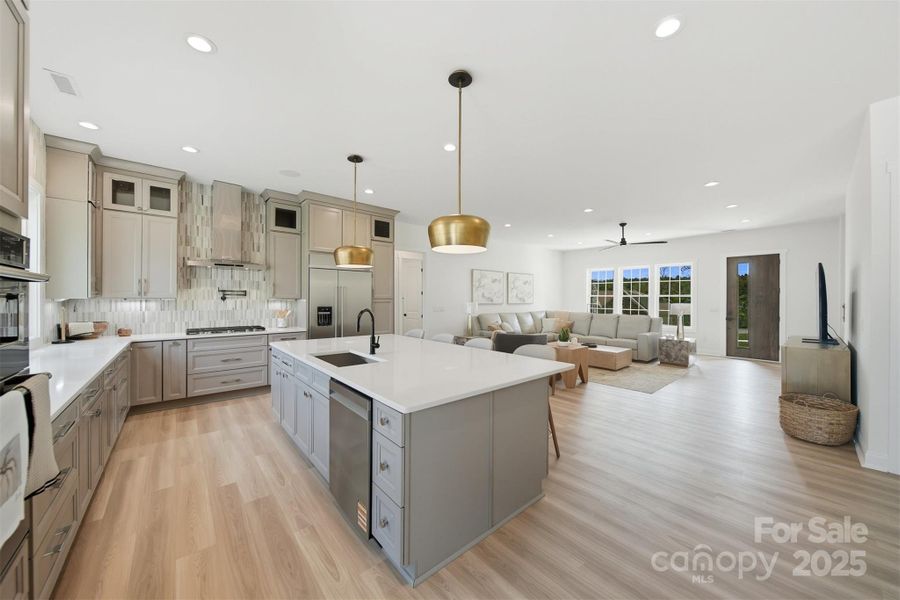 Furnished interior view inside a new home in , Granite Falls (Image 14). Furnished interior view inside a new home in , Granite Falls (Image 14).