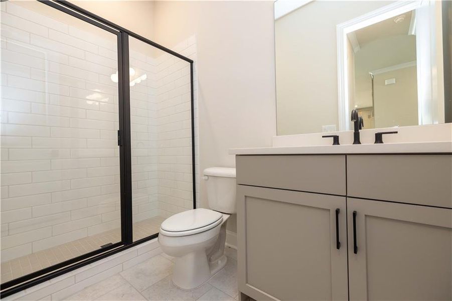 Furnished interior view inside a new home in Waterhaven, Cumming (Image 15).