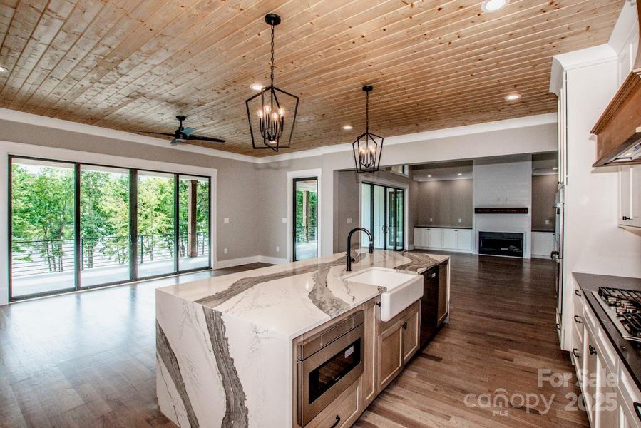 Furnished interior view inside a new home in , Troutman (Image 31).