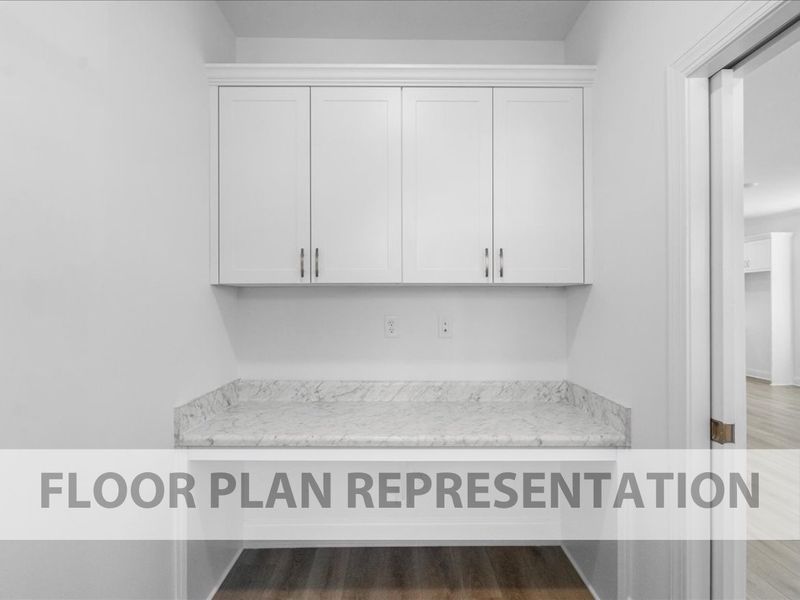 Representative furnished interior of a home built from the Starling by Ivey Homes in Tillery Park, Grovetown (Image 10).