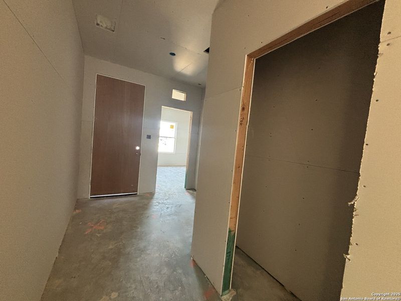 In-progress construction of a new home in The Summit at Saddlebrook Ranch 55's, Schertz, TX (Image 22).