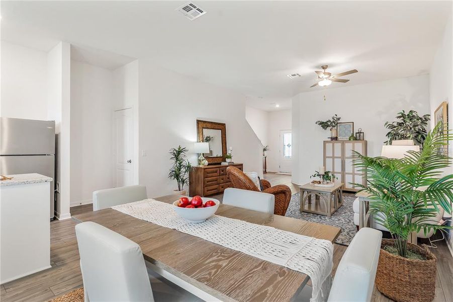Furnished interior view inside a new home in Sol Vista, Dundee (Image 6).
