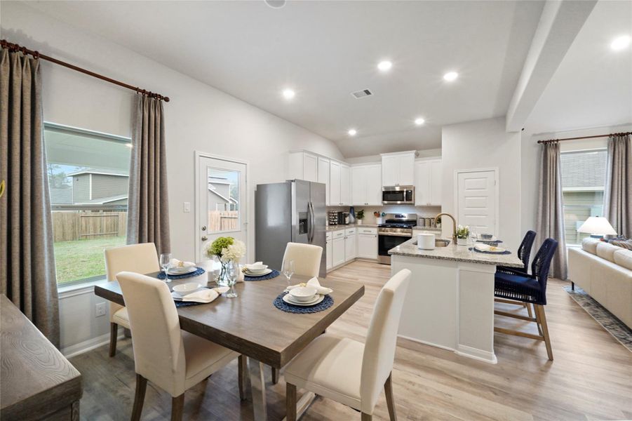 Furnished interior view inside a new home in Liberty Estates, Cleveland (Image 10).