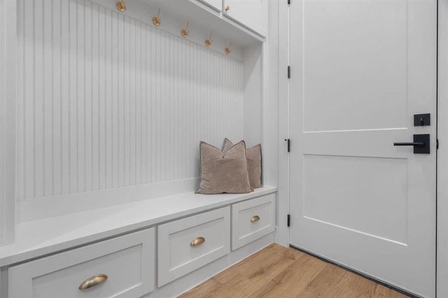 Furnished interior view inside a new home in , Krum (Image 15).