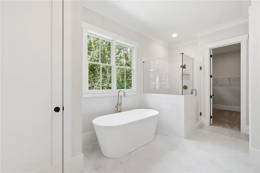 Furnished interior view inside a new home in Malone's Pond, Ball Ground (Image 5).
