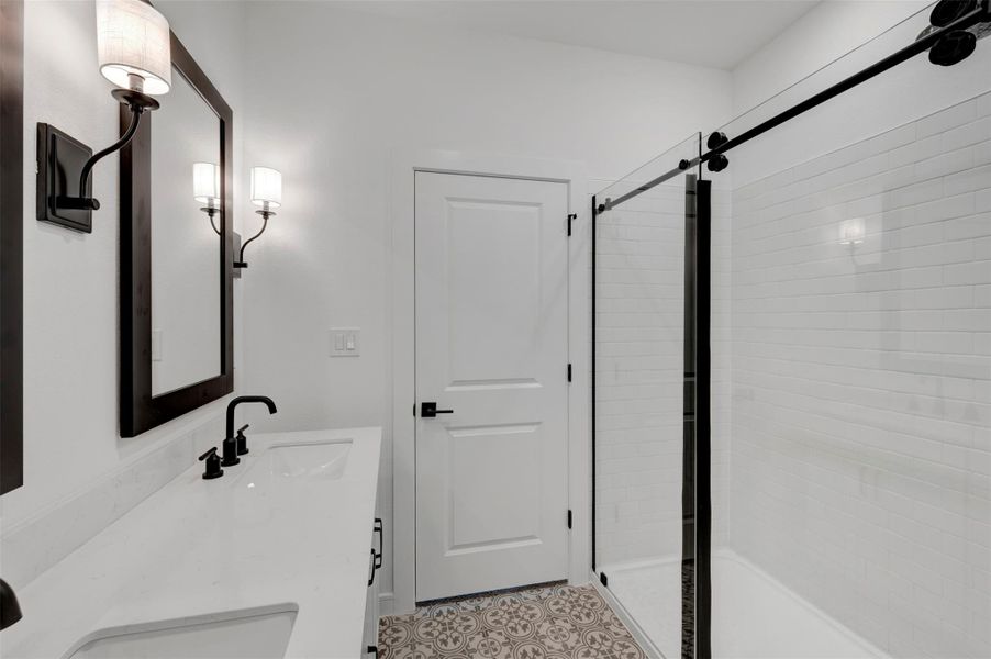 Serene primary bath (*Photo not of actual home and used for illustration purposes only.)