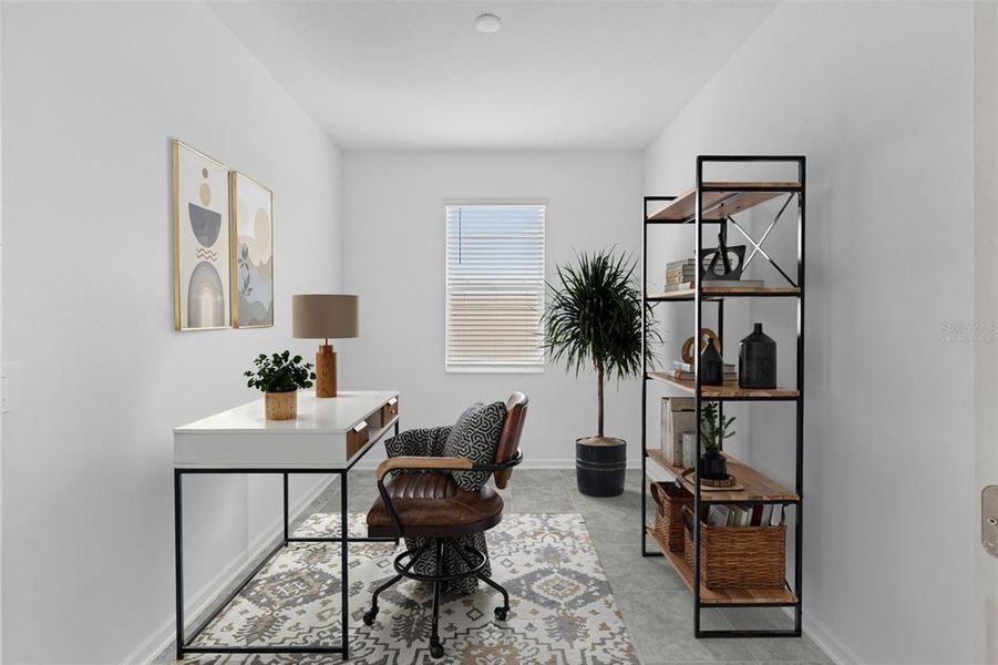 Furnished interior view inside a new home in Peace Creek Reserve, Winter Haven (Image 17).