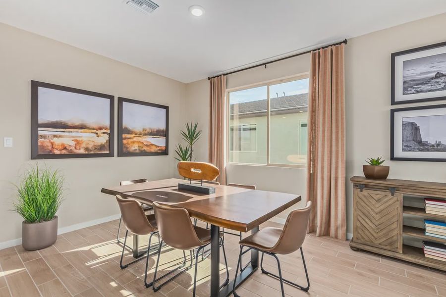 Representative furnished interior of a home built from the 2028 by Elliott Homes in Camilo at Santana, Yuma (Image 11).