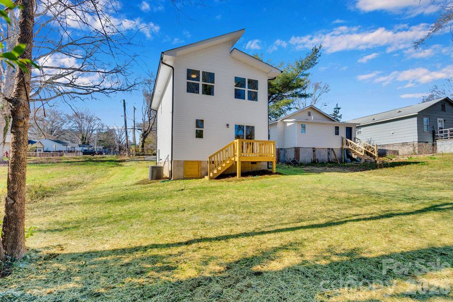 Enjoy easy backyard access from the deck—perfect for gatherings, grilling, and relaxation