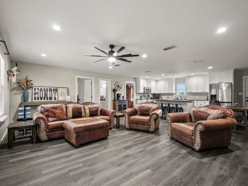 Furnished interior view inside a new home in , Cleburne (Image 4). Furnished interior view inside a new home in , Cleburne (Image 4).