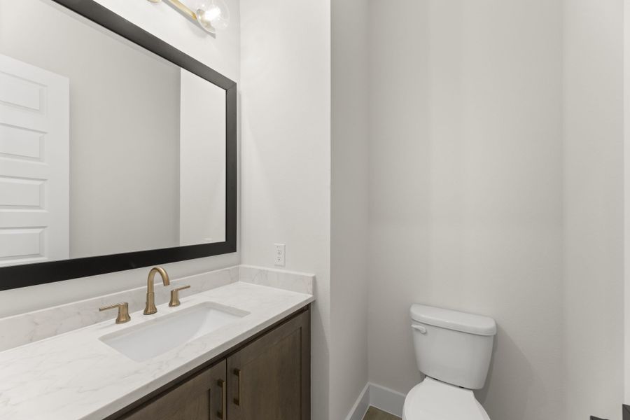 Furnished interior view inside a new home in StarView, Prosper (Image 16).