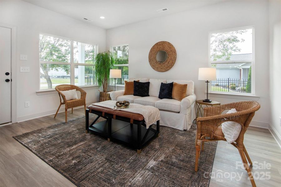 Furnished interior view inside a new home in , Stanley (Image 9).