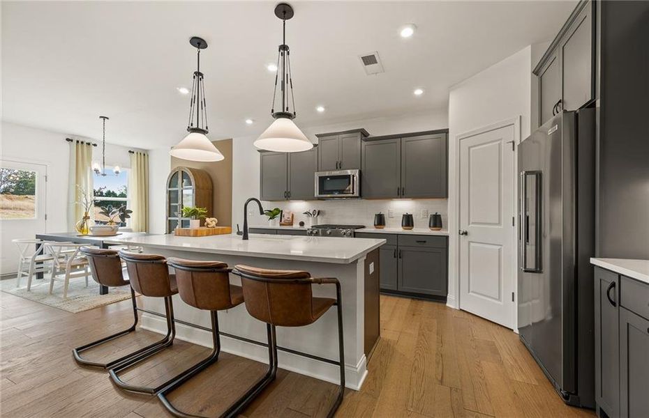 Furnished interior view inside a new home in Berkeley Mill, Cumming (Image 12).