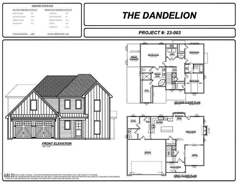 Original Dandelion B_W Brochure