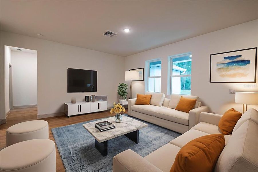 Furnished interior view inside a new home in , Sorrento (Image 3).