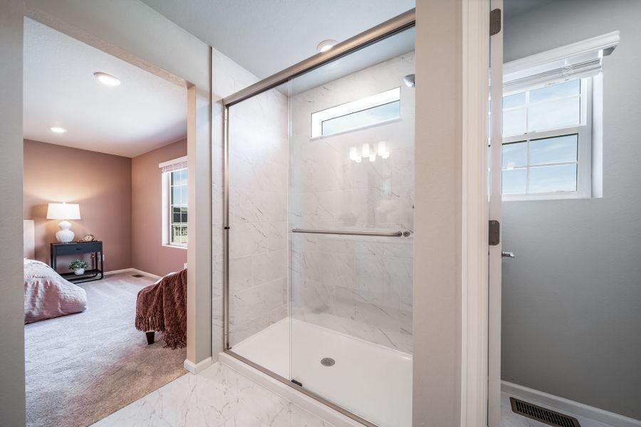 Furnished interior view inside a new home in Green Valley Ranch, Aurora (Image 19).