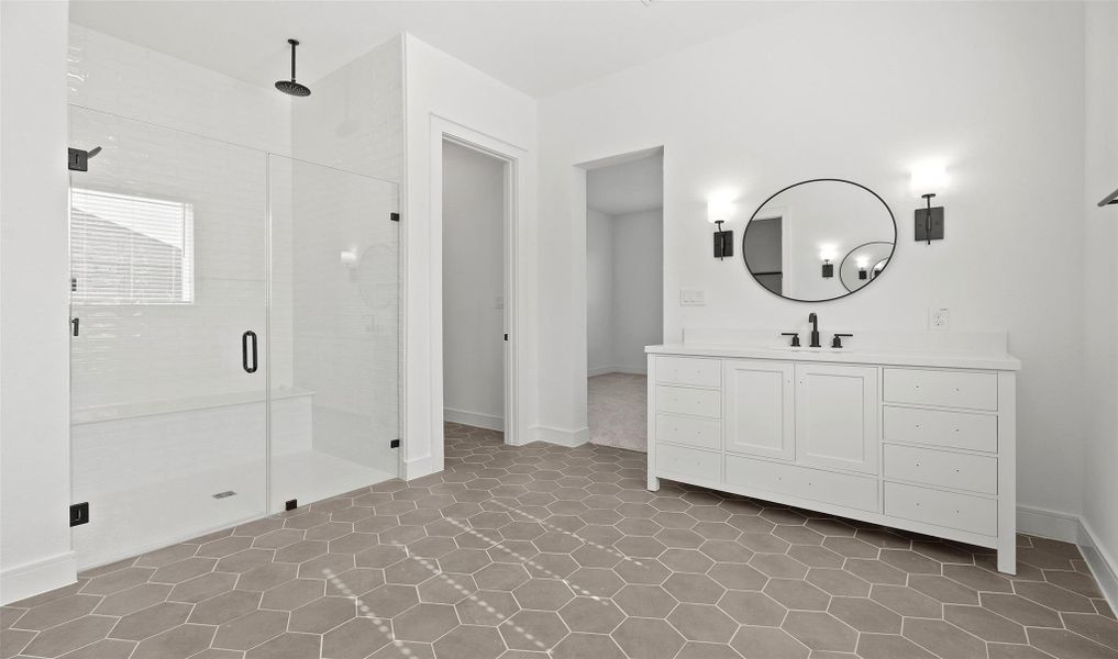 Serene primary bath (*Photo not of actual home and used for illustration purposes only.) Serene primary bath (*Photo not of actual home and used for illustration purposes only.)