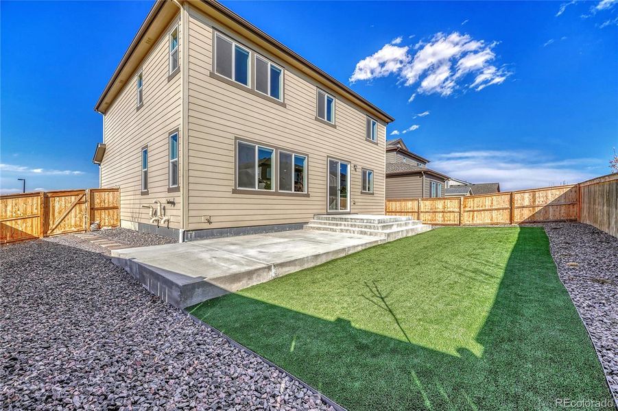 Exterior details and patio area of a home in , Parker (Image 27). Exterior details and patio area of a home in , Parker (Image 27).