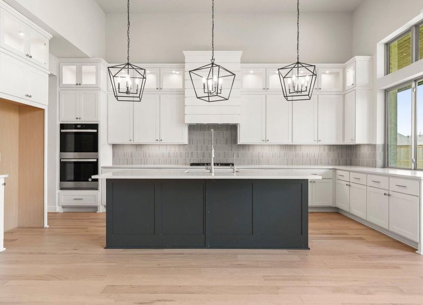 Furnished interior view inside a new home in Fulshear Lakes 70’s, Fulshear (Image 12). Furnished interior view inside a new home in Fulshear Lakes 70’s, Fulshear (Image 12).