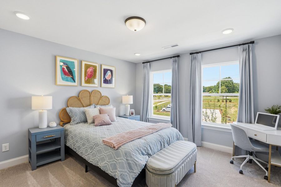 Furnished interior view inside a new home in Ashton Park, Monroe (Image 26).