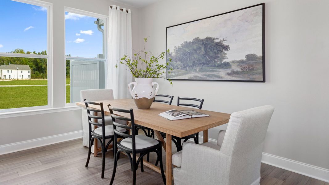 Furnished interior view inside a new home in Kensley Grove, Fuquay Varina (Image 4).