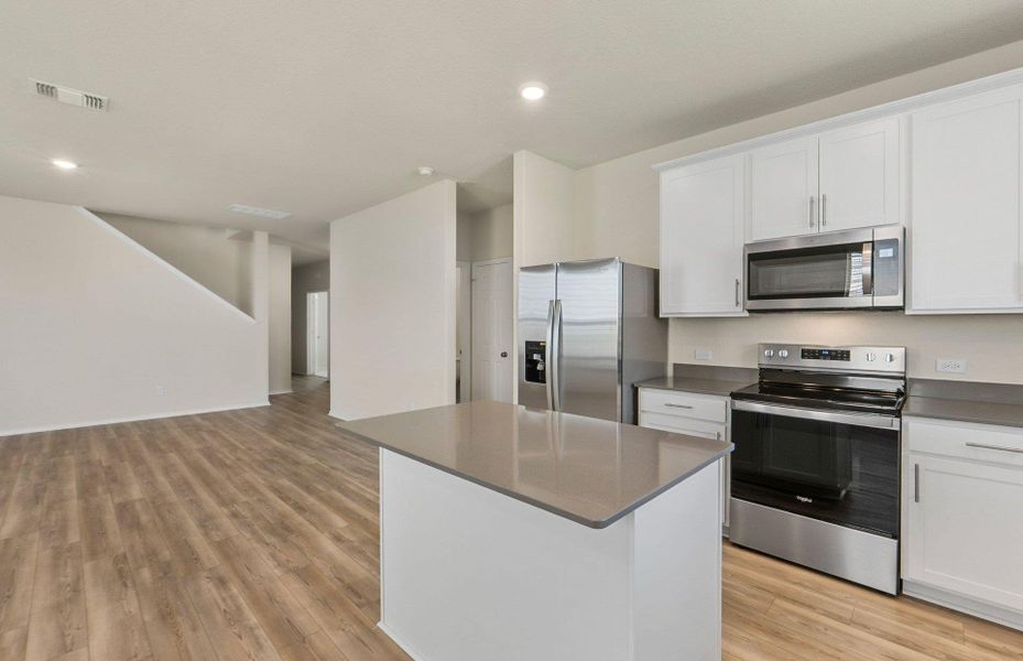 Furnished interior view inside a new home in Sonterra, Jarrell (Image 11).